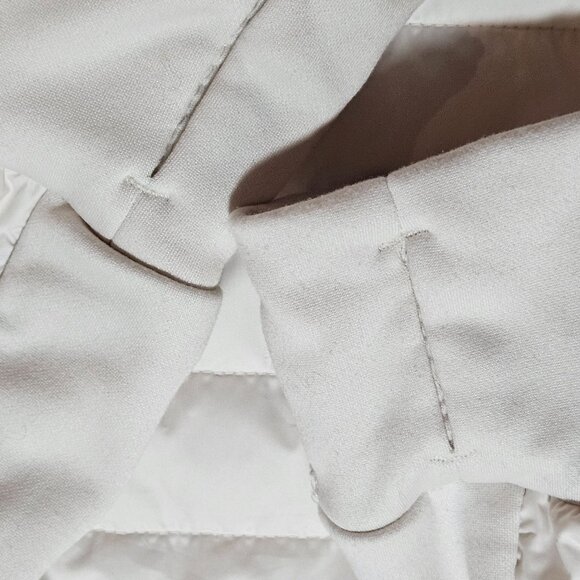 The North Face Canyonlands Hybrid Woman's Ivory Lightweight Quilted Jacket Flaw - Picture 6 of 16